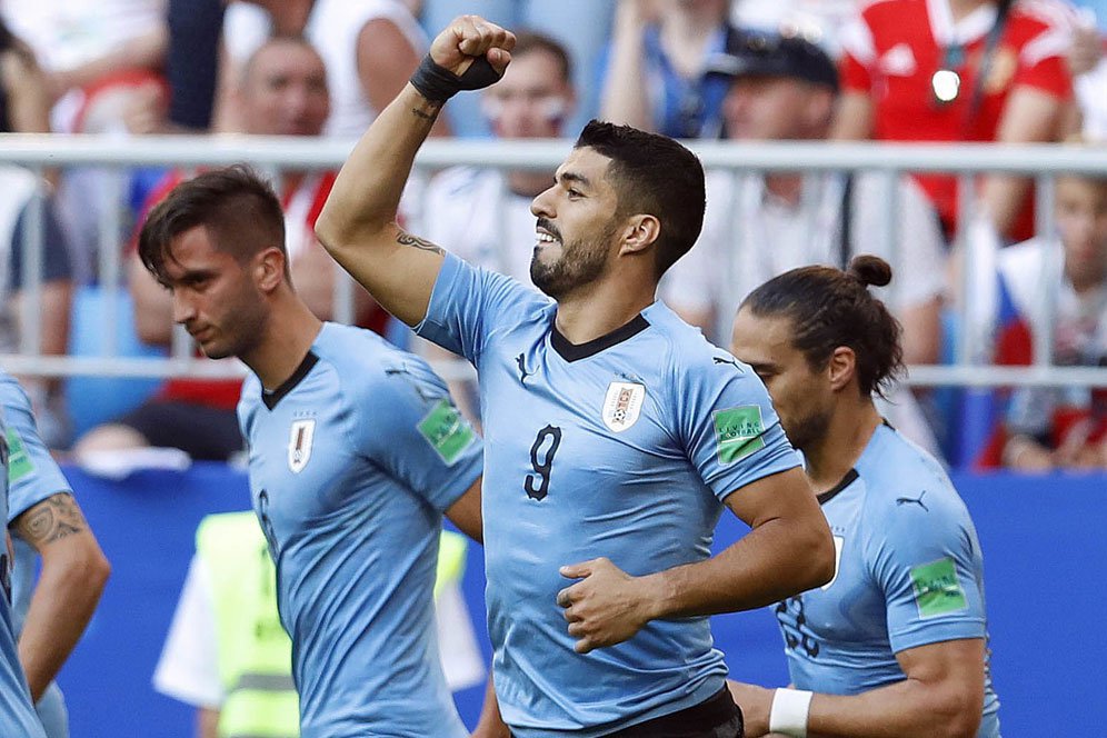 Hasil Pertandingan Uruguay vs Rusia: Skor 3-0