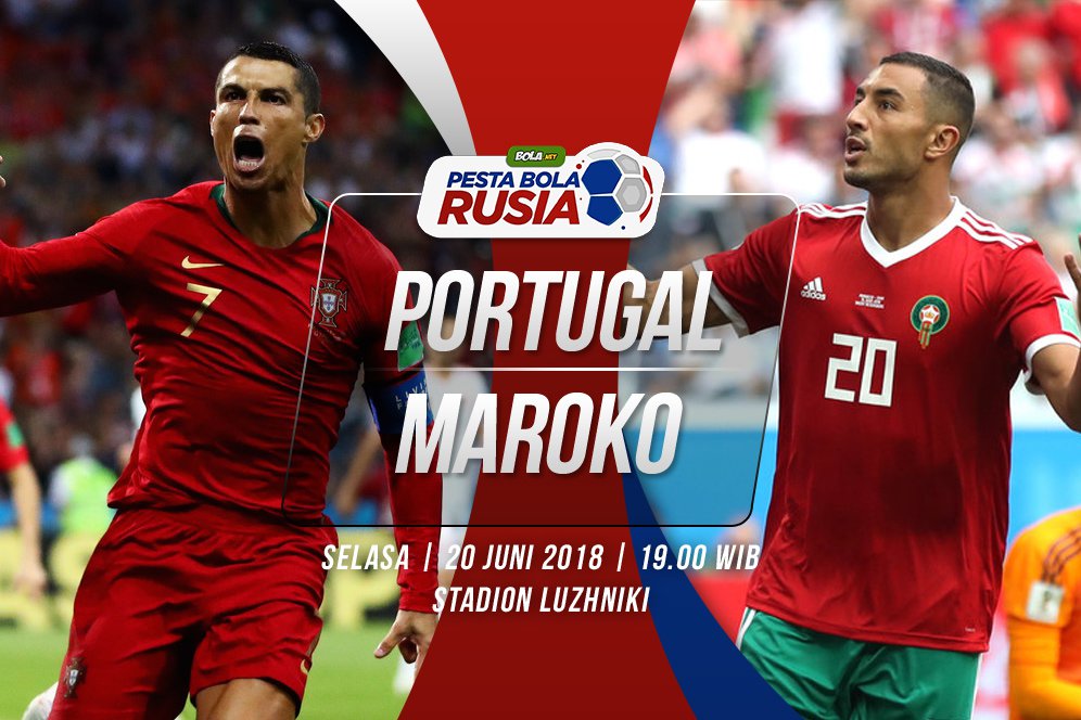 Prediksi Portugal vs Maroko 20 Juni 2018 Prediksi Portugal vs Maroko 20 Juni 2018