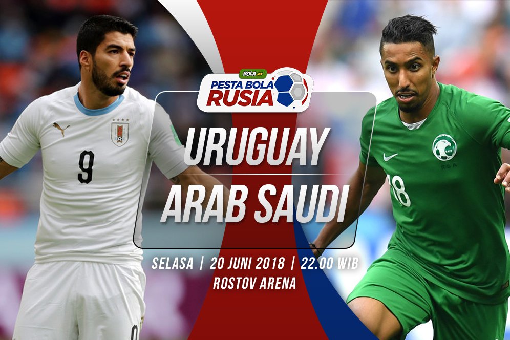 Prediksi Uruguay vs Arab Saudi 20 Juni 2018