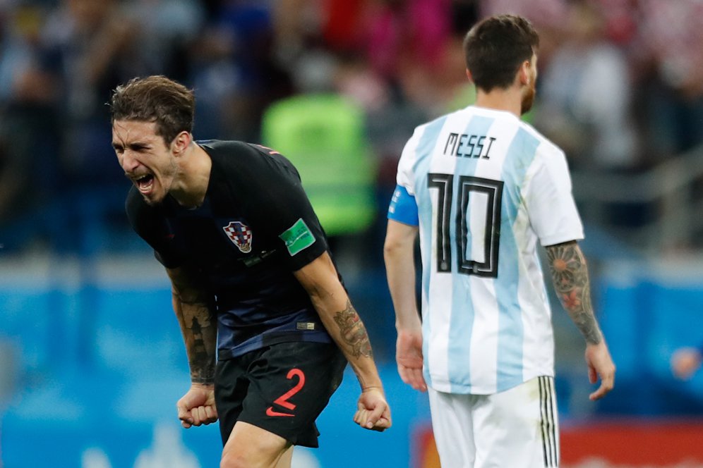 Vrsaljko: Argentina Menangis Seperti Cewek!