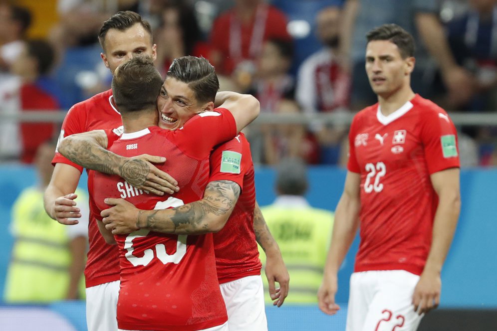 Jadwal Pertandingan dan Siaran Langsung Piala Dunia 2018: Swiss vs Kosta Rika