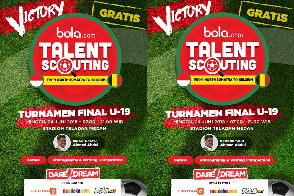 Inilah Daftar Pemain dan Pembagian Tim di Final Talent Scouting Bola.com