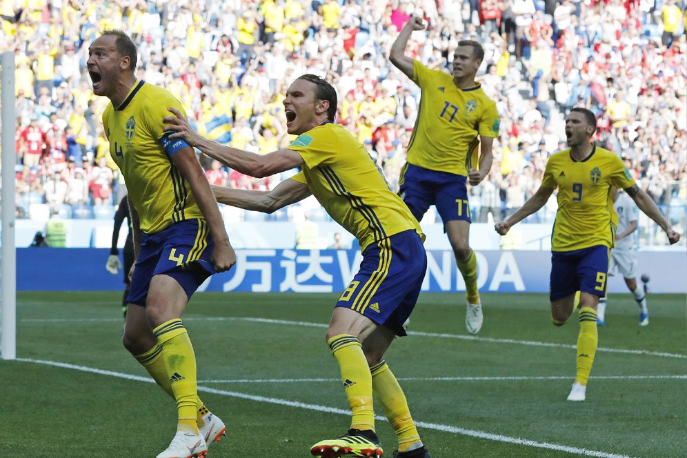 Hasil Pertandingan Swedia vs Korea Selatan: 1-0