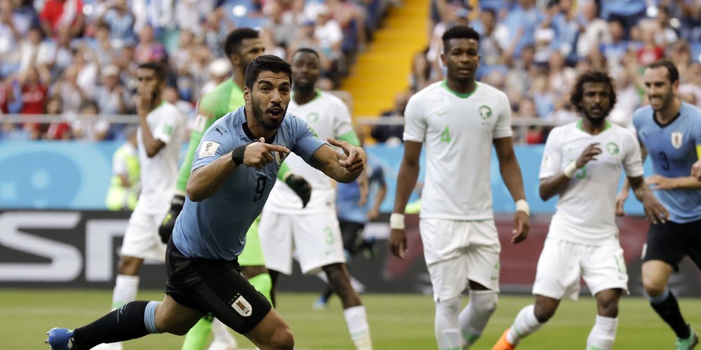 Hasil Pertandingan Uruguay vs Arab Saudi: Skor 1-0