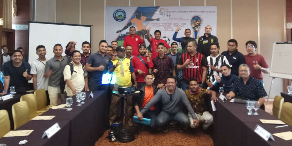 Ofisial Tim Peserta Wuamesu Indonesia Cup II Dibekali Materi oleh PSSI