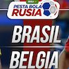 Jadwal Perempat Final Piala Dunia 2018: Brasil vs Belgia