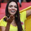 FOTO FANS: Kolombia vs Inggris