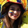 FOTO FANS: Senegal vs Kolombia