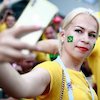 Kumpulan Aksi Selfie Fans Piala Dunia 2018