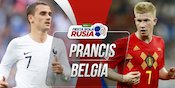 Fakta Menarik Semifinal Piala Dunia 2018: Prancis vs Belgia