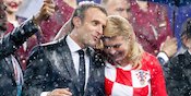 [FOTO]: Mesranya Presiden Prancis dan Kroasia di Final Piala Dunia