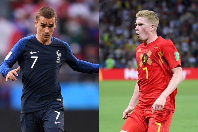 Antoine Griezmann vs Kevin De Bruyne