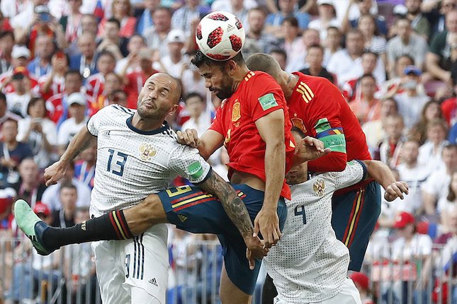 Rusia Kubur Mimpi Spanyol