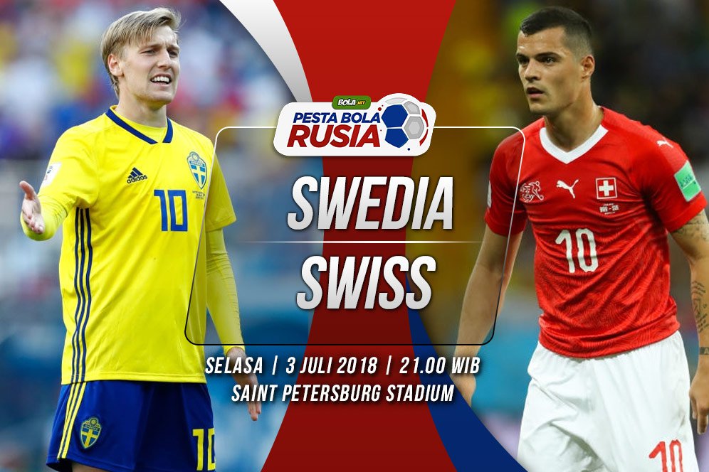 Prediksi Swedia vs Swiss 3 Juli 2018