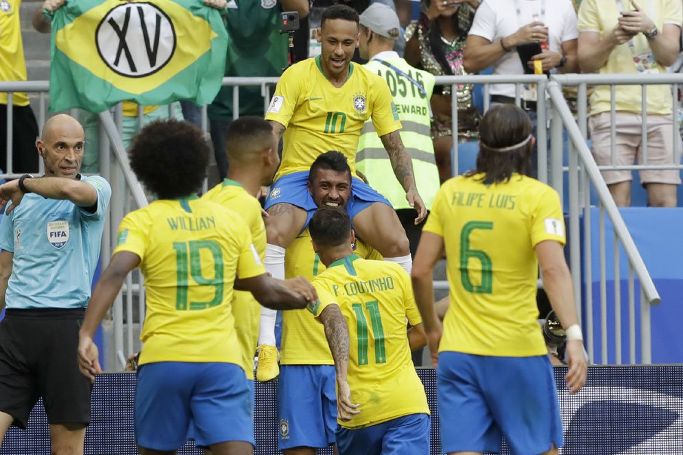 Hasil Pertandingan Brasil vs Meksiko: Skor 2-0