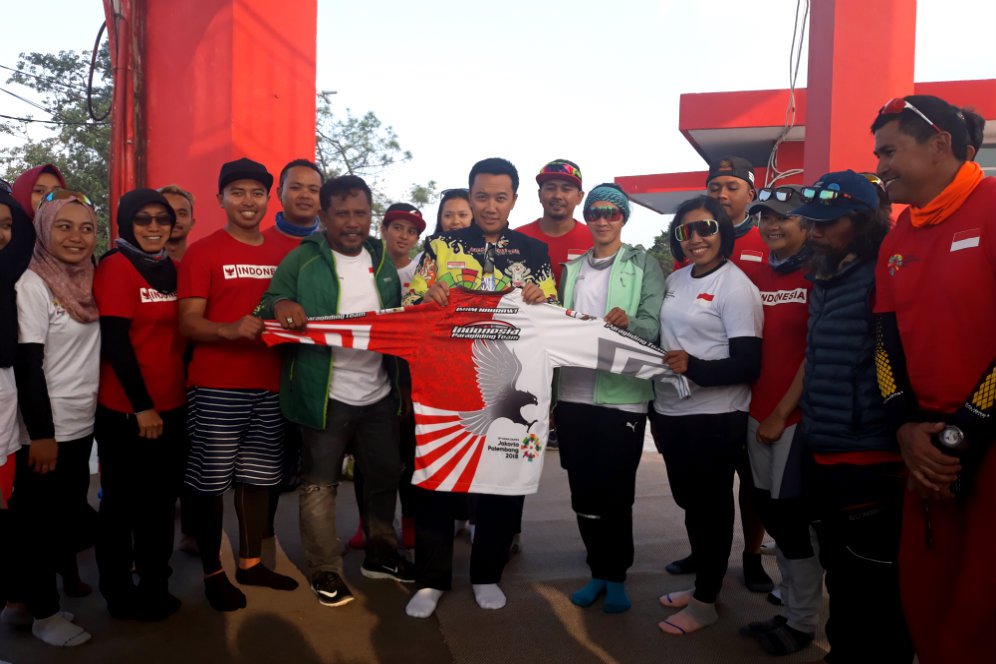 Sarana Refreshing, Menpora Ajak Atlet Asian Games 2018 Nobar Mission Impossible