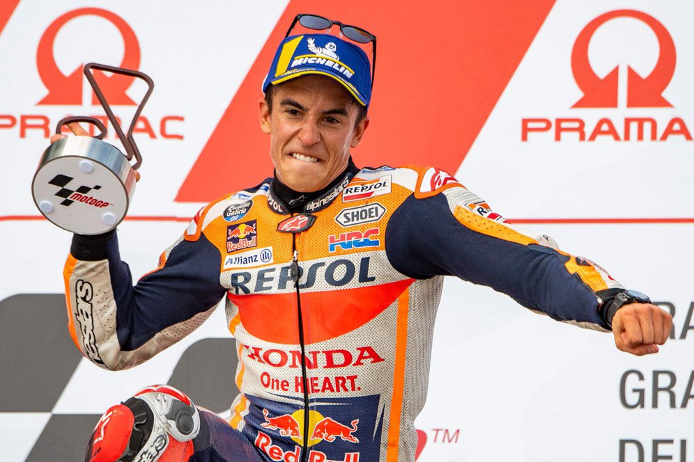 'Marc Marquez Tak Perlu Pindah Tim demi Buktikan Diri' 'Marc Marquez Tak Perlu Pindah Tim demi Buktikan Diri'