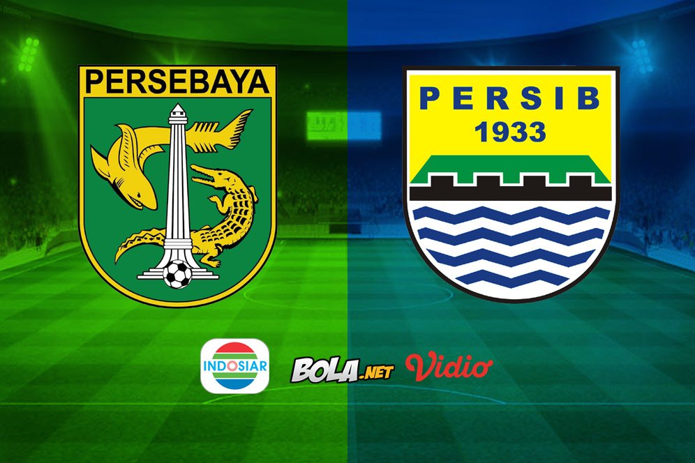 Saksikan Live Streaming Liga 1 di Indosiar: Persebaya Surabaya vs Persib Bandung
