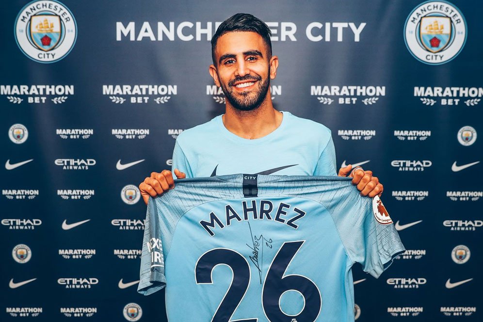 Bersama Man City, Mahrez Ingin Menangi Trofi Setiap Musim