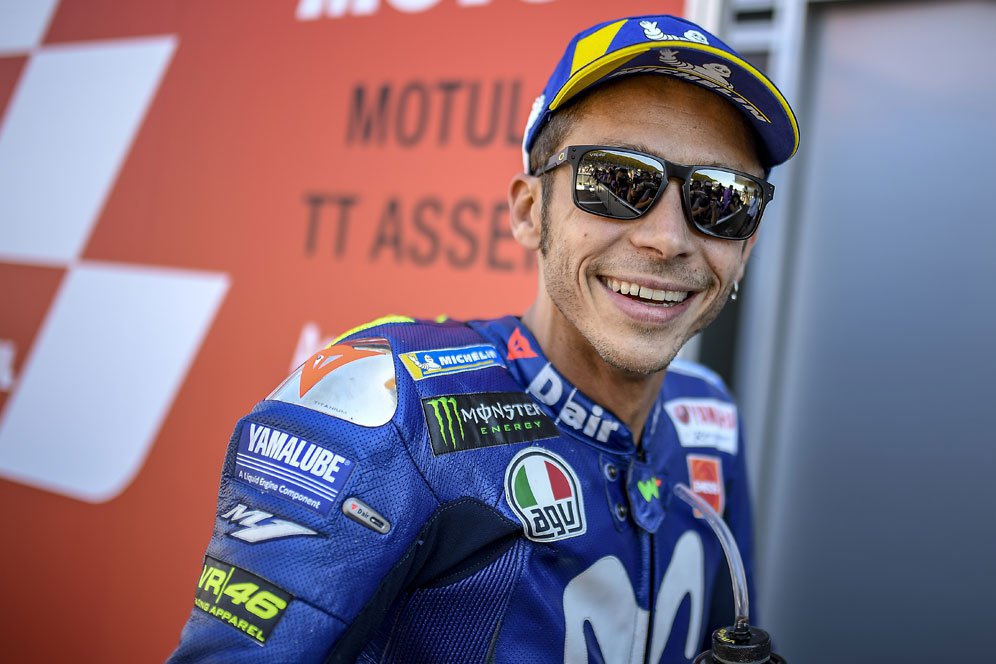 Valentino Rossi: Gelar Dunia Ke-10 Bukan Target Saya