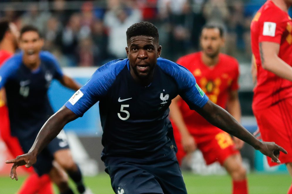 Piala Dunia 2018: Gol Samuel Umtiti Mengubur Mimpi 'Generasi Emas' Belgia untuk Juara