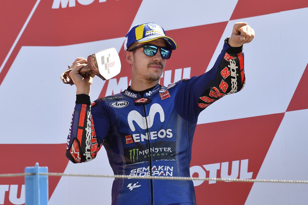 Kinerja Berubah Total, Vinales Senang Kembali ke Podium