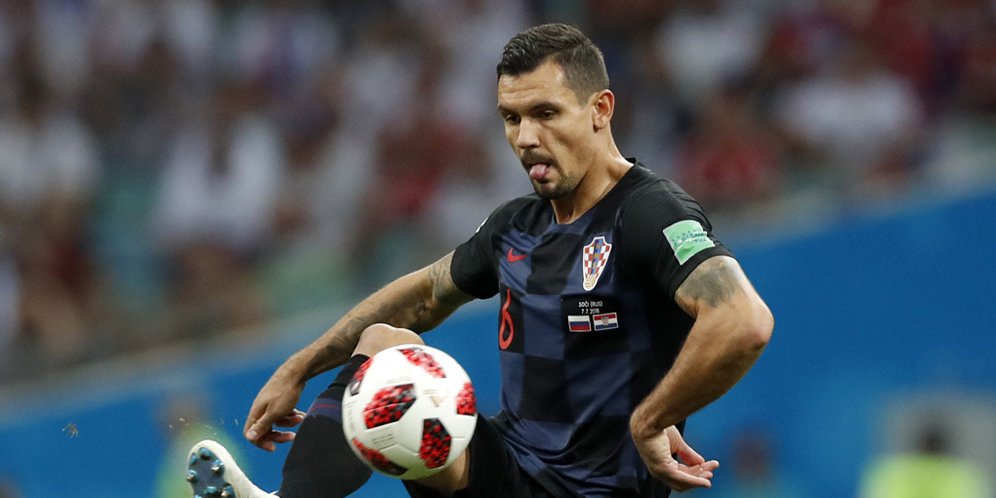 Dejan Lovren Di Timnas Kroasia (c) AP