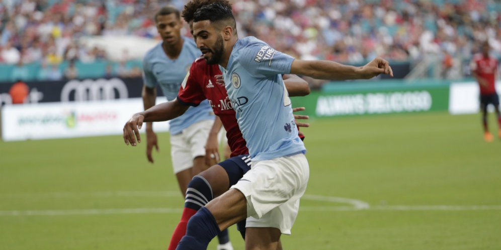 Cedera, Mahrez Absen Perkuat Man City di Awal Musim?