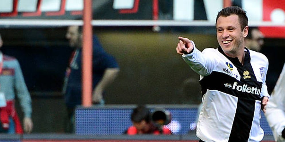 Cassano Ingin Hadapi Ronaldo, Bersama Parma