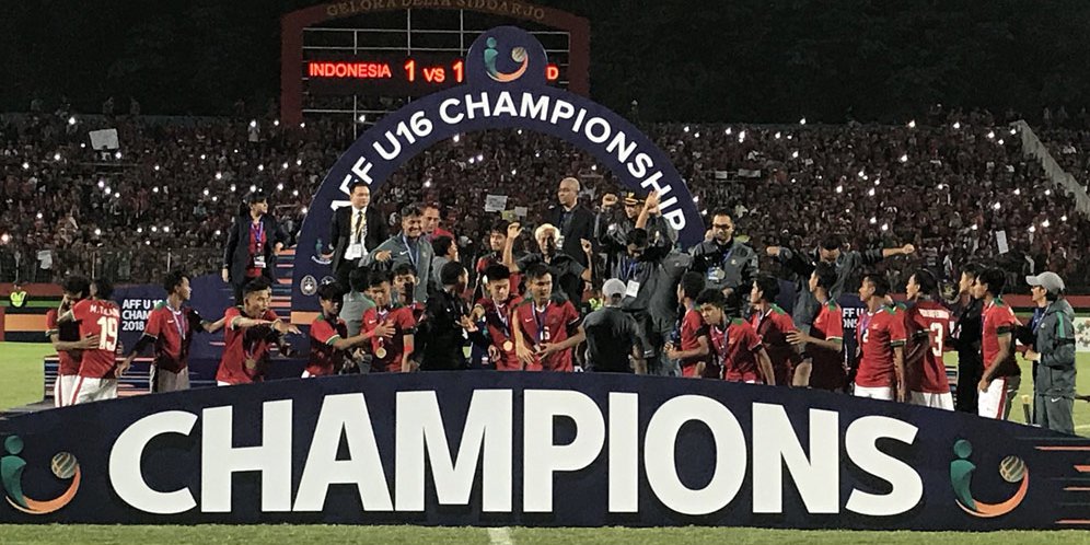 Indonesia Juara Piala AFF U-16, Presiden Jokowi Ucapkan ...