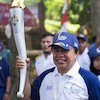 Pesan Ellyas Pical Usai Jadi Torch Bearer Kirab Asian Games di Bogor: Semoga Kita Juara!