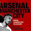 Prediksi Arsenal vs Manchester City 12 Agustus 2018