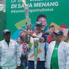 Status Boleh Veteran, 4 Atlet Legendaris Ini Tetap Bugar Ikuti Kirab Asian Games 2018