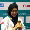 Defia Rosmaniar Berikan Emas Pertama Indonesia di Asian Games 2018