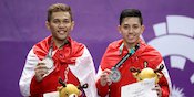 Dapat Perak di Asian Games 2018, Fajar/Rian Tetap Berangkatkan Orang Tua Naik Haji