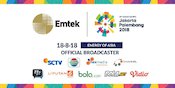 Jadwal Live Streaming Asian Games 2018 di Indosiar, Minggu, 26 Agustus 2018