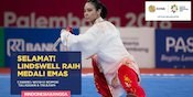 Lindswell Kwok Sukses Rebut Emas untuk Indonesia Lewat Wushu Lindswell Kwok Sukses Rebut Emas untuk Indonesia Lewat Wushu