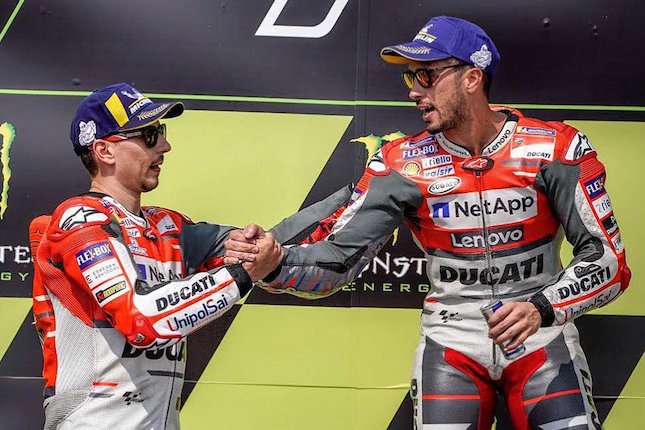 Jorge Lorenzo dan Andrea Dovizioso Bekerja dengan Baik