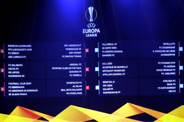 Hasil Lengkap drawing UEFA