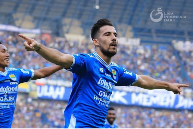 Laga Terakhir Jonathan Bauman Bersama Persib