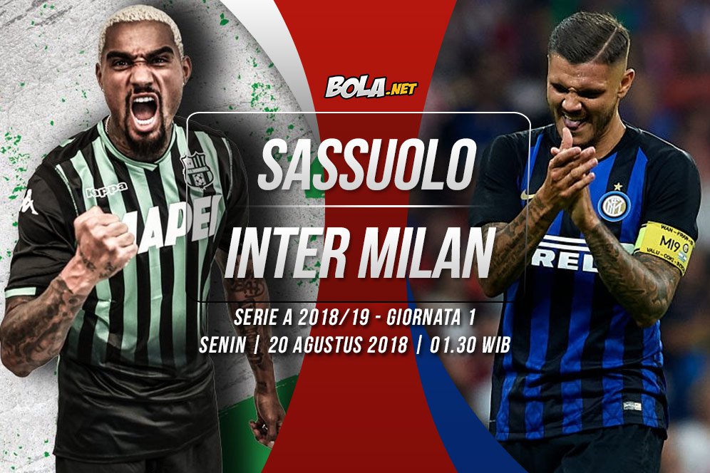 Prediksi Sassuolo vs Inter Milan 20 Agustus 2018