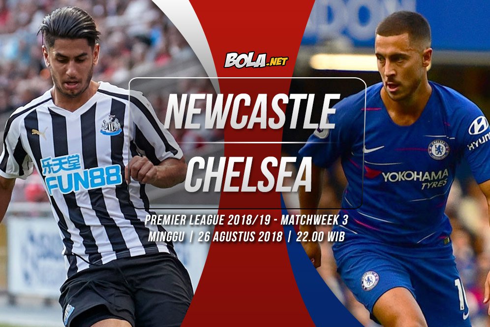 Data dan Fakta Premier League: Newcastle vs Chelsea