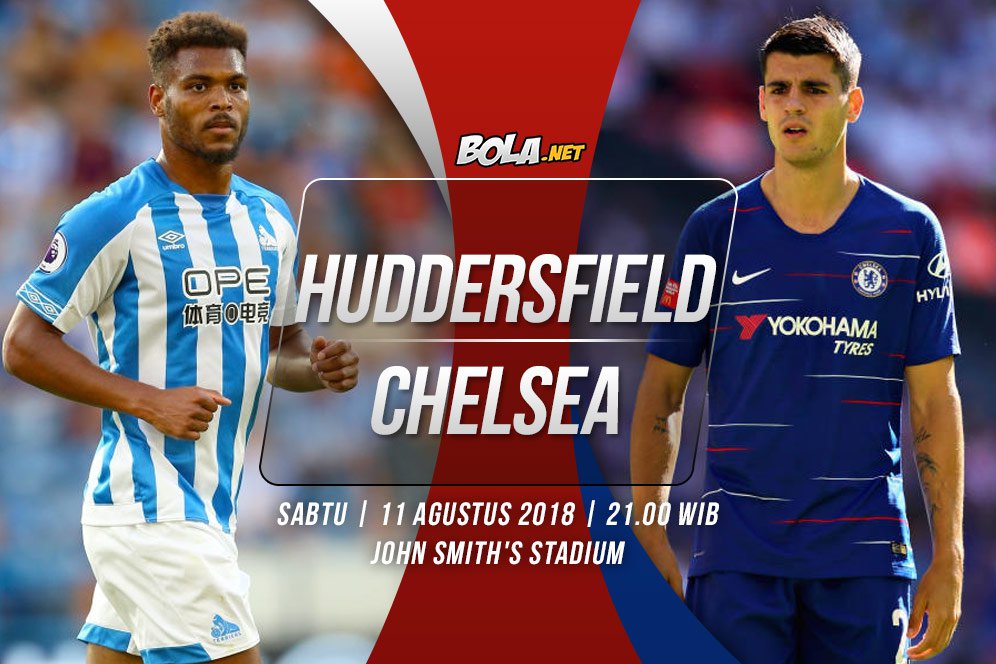 Data dan Fakta Premier League: Huddersfield Town vs Chelsea