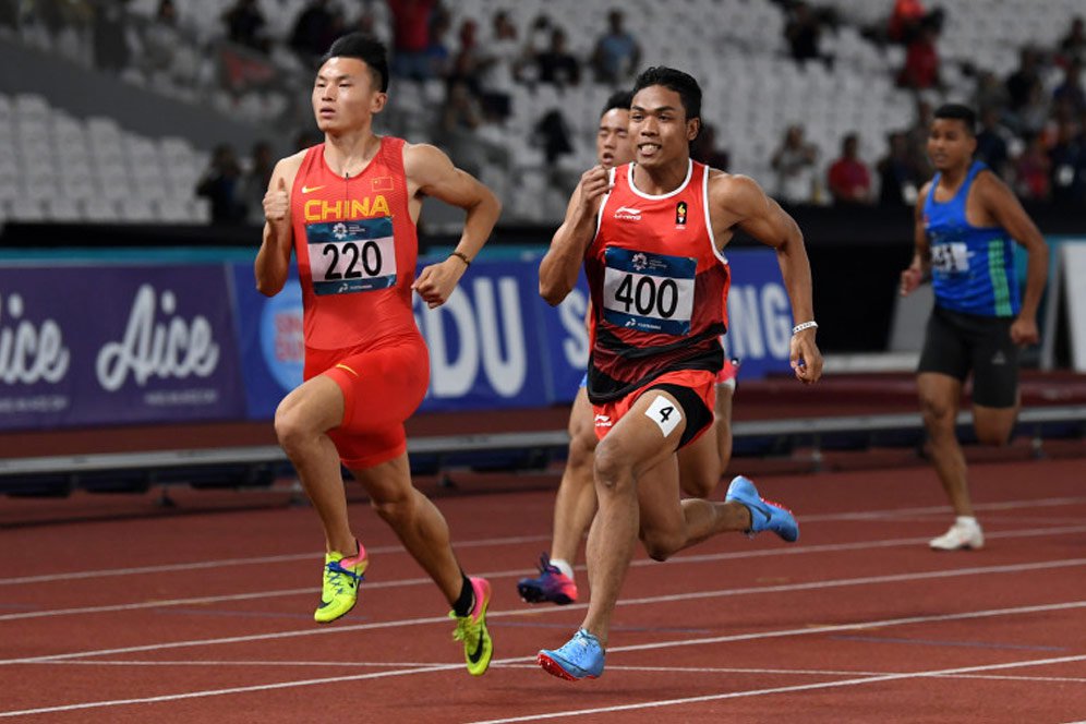 Lalu Muhammad Zohri Rebut Tempat di Semifinal Lari 100 Meter Asian Games 2018