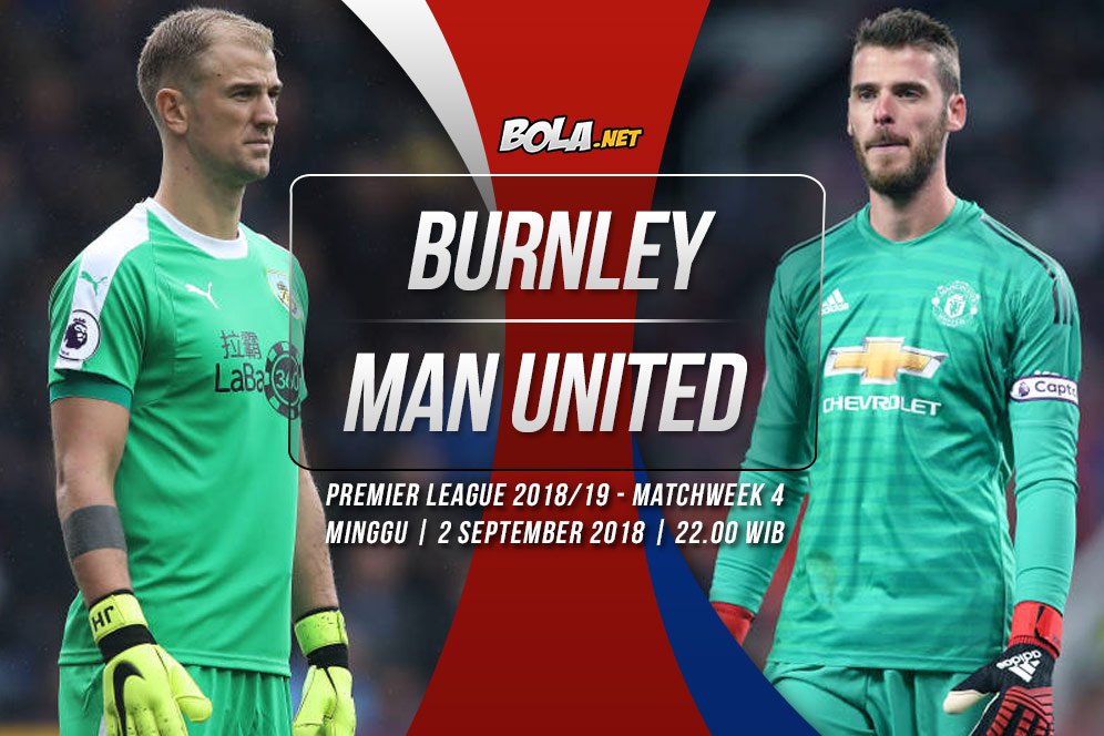 Susunan Pemain Burnley vs Manchester United: Fellaini Start!