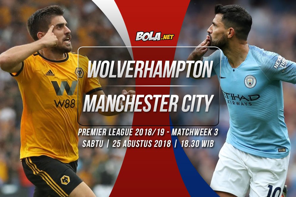 Data dan Fakta Premier League: Wolverhampton vs Manchester City Data dan Fakta Premier League: Wolverhampton vs Manchester City