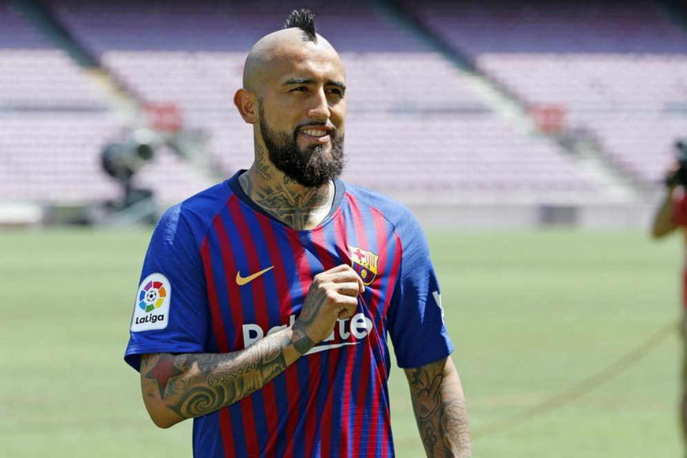 Arturo Vidal Akui Sempat Marah Pada Barcelona