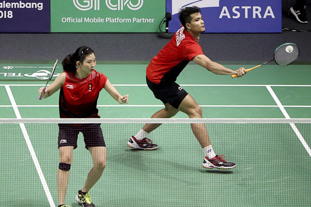 Bulutangkis Asian Games 2018: Ricky/Debby Telan Kekalahan dari Thailand