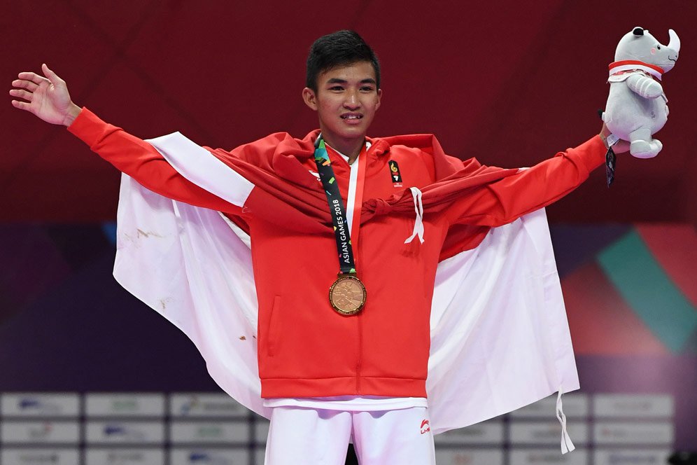 Rifki Ardiansyah, Anggota TNI Peraih Emas Karate Asian Games 2018