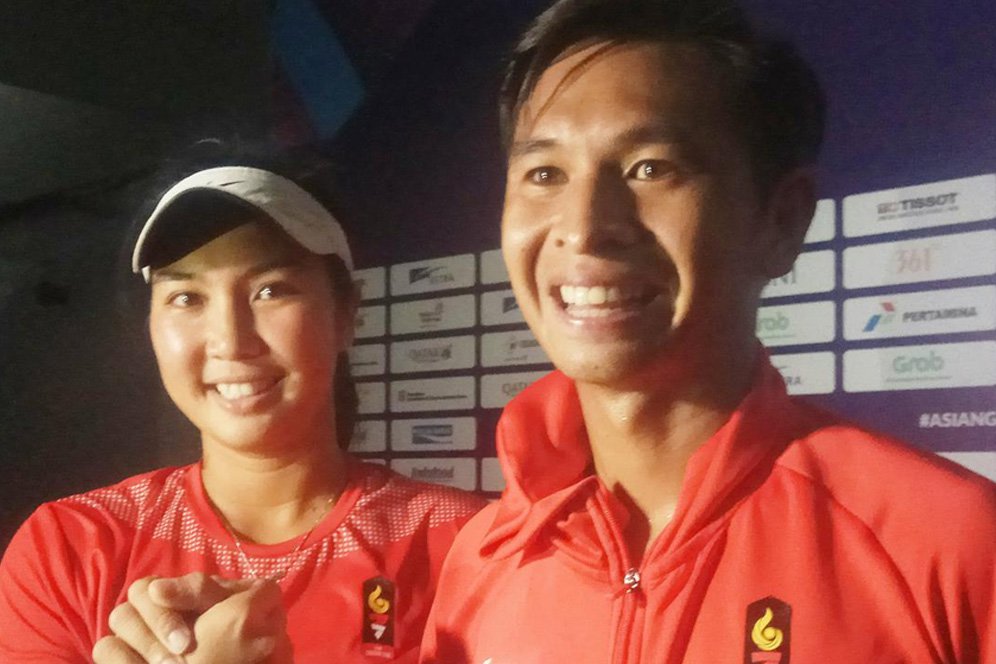 Tenis Ganda Campuran Indonesia Raih Emas Asian Games 2018